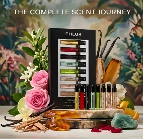 Perfume Fragrance Discovery Set - PHLUR ディスカバリー セット オードパルファム - トラベルミニ香水サンプル、8本