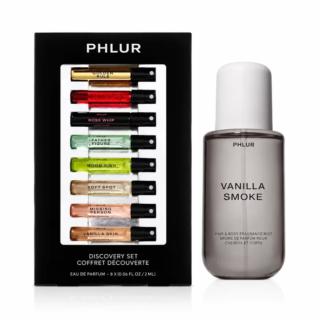 Perfume Fragrance Discovery Set - PHLUR 女性用香水ギフトセット 2個入り 8x0.06 fl oz