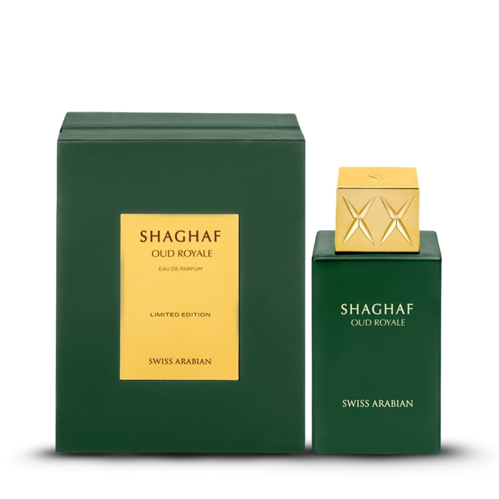 Xerjoff Perfume Fragrance - スイス・アラビアン・シャガフ・ウード・ロイヤル スパイシー、ウード、アロマティックな香り - サフランとラベンダーの香り - 女性と男性のための香水