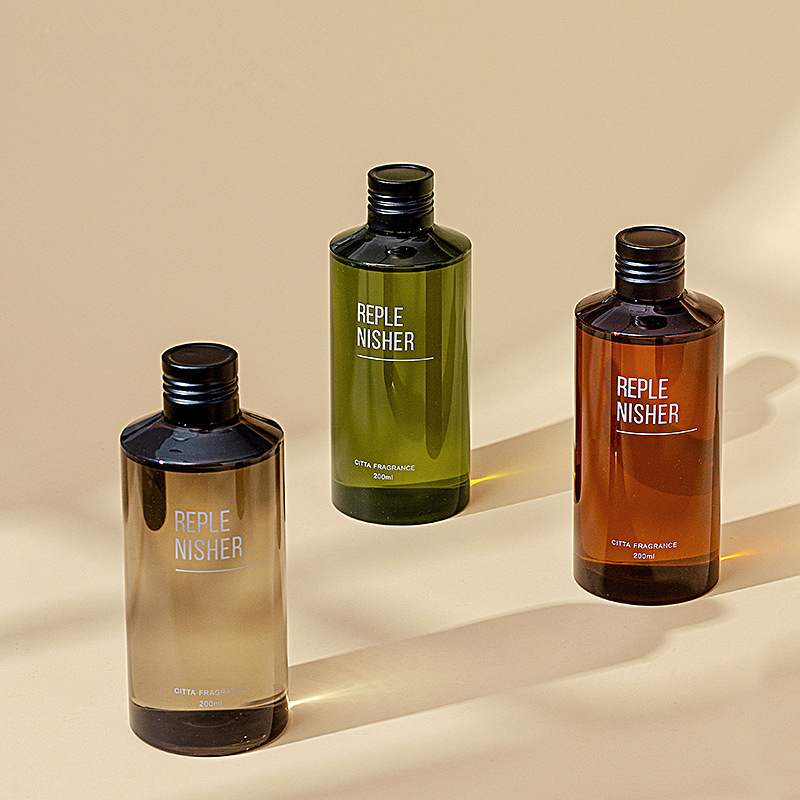 Perfume Fragrance Diffuser - 200ml アロマディフューザー詰め替え - ラタンリードディフューザー用エッセンシャルオイル補充、ホームフレグランスルームパフューム