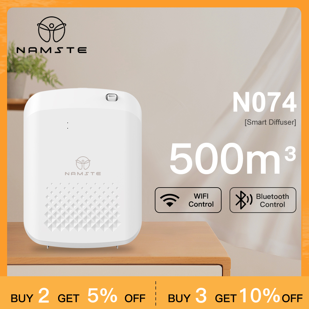 Perfume Fragrance Diffuser - NAMSTE スマートアロマディフューザーホテルプロフェッショナルフレグランスディフューザー 1000m3 大部屋アロママシンファン Bluetooth 制御