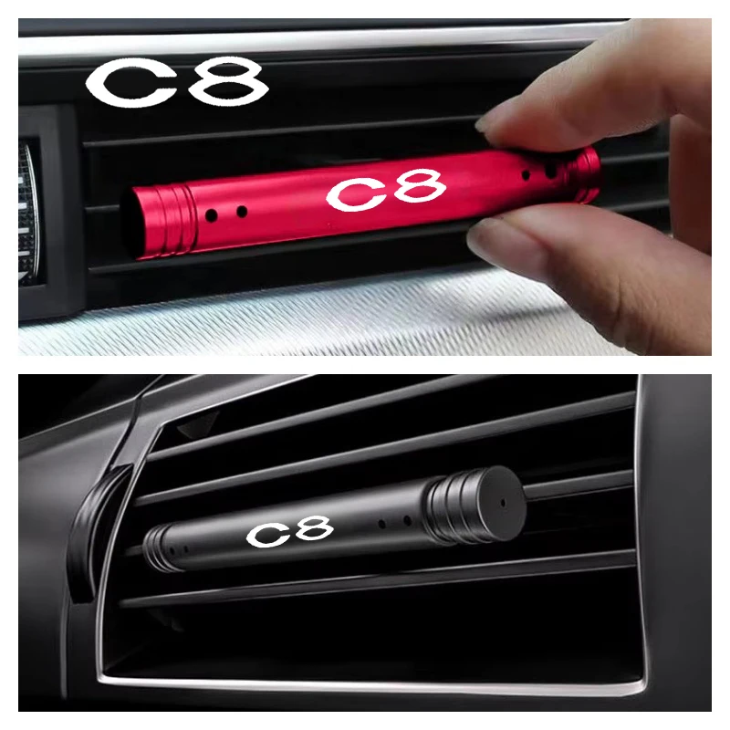 Perfume Fragrance Logo - シトロエン C8 ロゴ車の芳香剤アロマディフューザーベントクリップ香水エッセンシャルオイルスティックモチーフフレグランス自動車アクセサリー