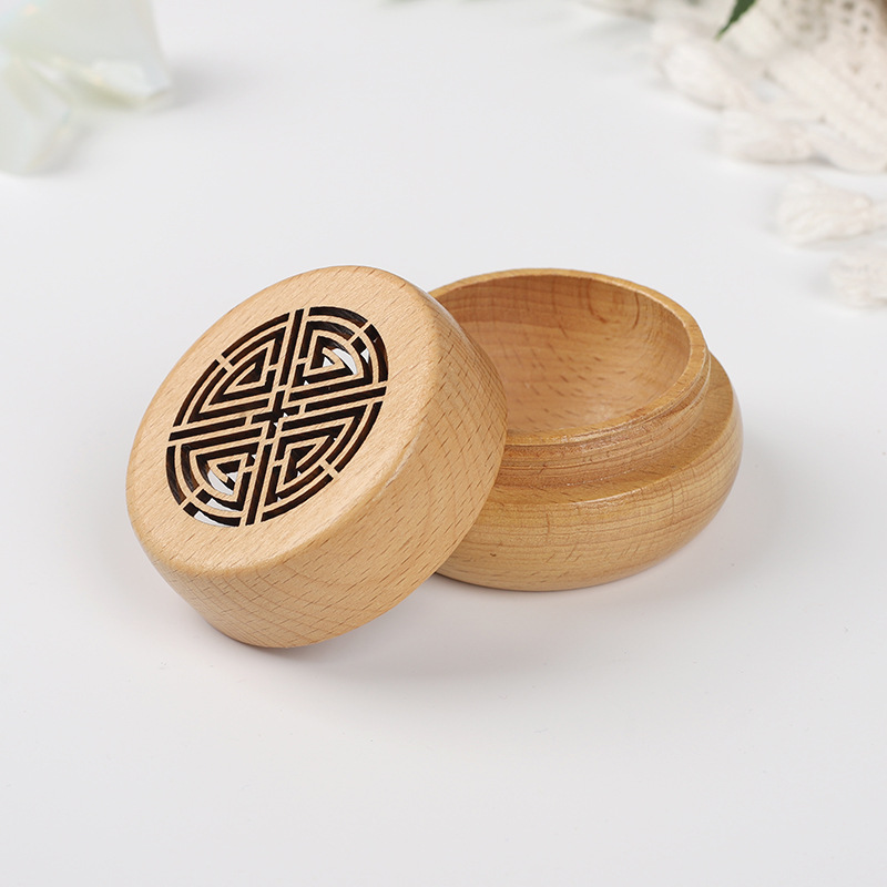 古代の携帯用無香料木製ボックスアロマディフューザー装飾品リビ - Perfume Fragrance Diffuser のレビューと価格