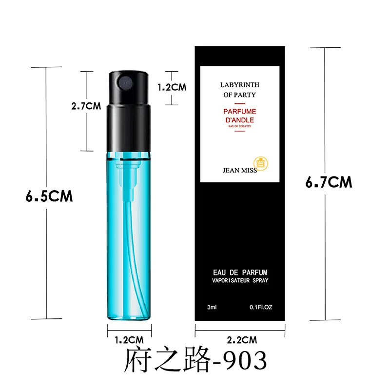 携帯用3MLプレミアム香水、長持ちする香り、オリジナルコロン - Perfume The Fragrance のレビューと価格