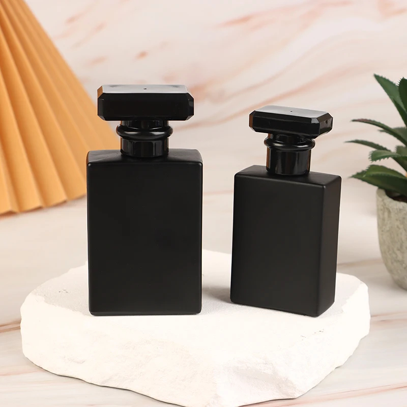30/50 ミリリットル明るい黒香水瓶ガラス空ボトルハイエン - Perfume Fragrance House のレビューと価格