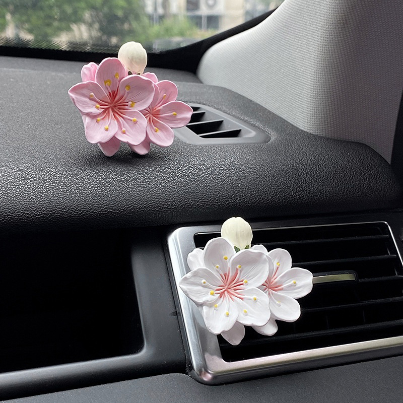 1pc 車のファッション小さな絶妙な香水クリップ花の形の空気 - Perfume Fragrance Diffuser のレビューと価格