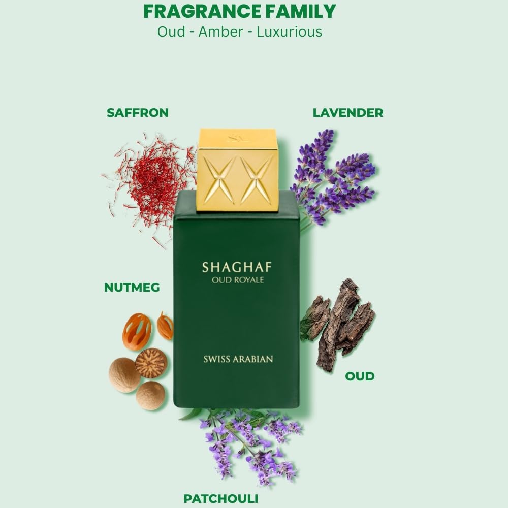 スイス・アラビアン・シャガフ・ウード・ロイヤル スパイシー、 - Xerjoff Perfume Fragrance のレビューと価格
