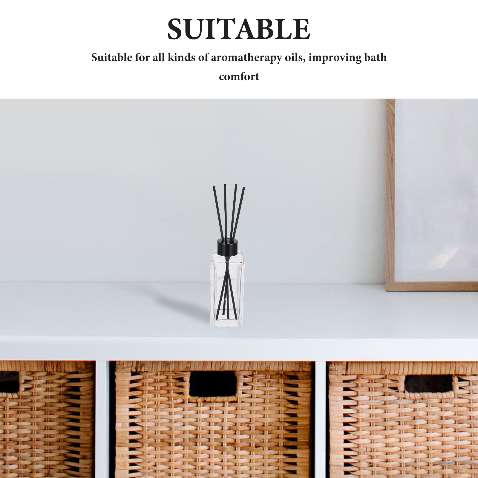 4 セットバスルームフレグランスディフューザーリード小型ミニ - Perfume Fragrance Diffuser のレビューと価格
