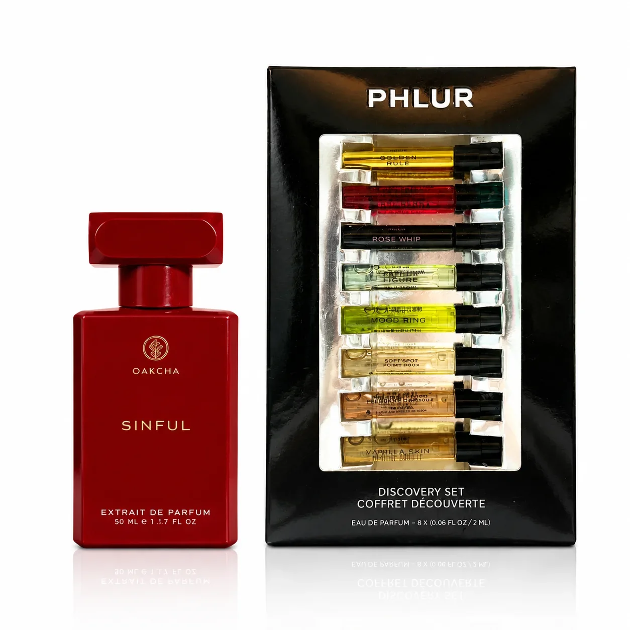 OAKCHA 女性用香水2点セット、SINFUL オードパル - Perfume Fragrance Discovery Set のレビューと価格
