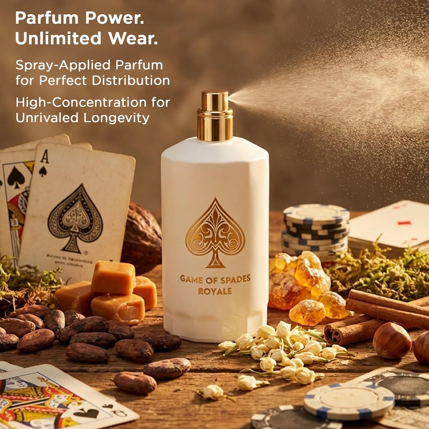 新入荷 ジョ・ミラノ ゲーム・オブ・スペード・ロイヤル パル - Perfume Fragrance Logo のレビューと価格