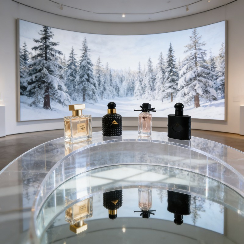 女性用香水ギフトセット 4本入り 長持ちするフローラルウッデ - The Collection Perfume Fragrance のレビューと価格